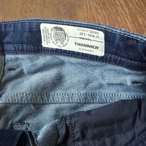 Diesel Thommer Slim-Skinny Jeans in Deep Blue